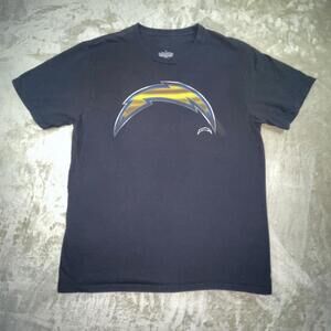 Fanatics TShirt Mens M Blue Los Angeles Chargers Football NFL Short Sleeve BOLTS